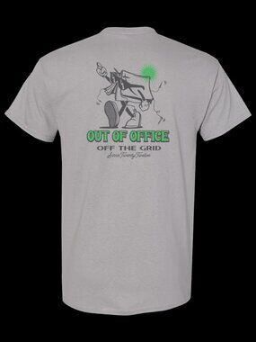Off The Grid Surplus In Tents Tee - Gravel